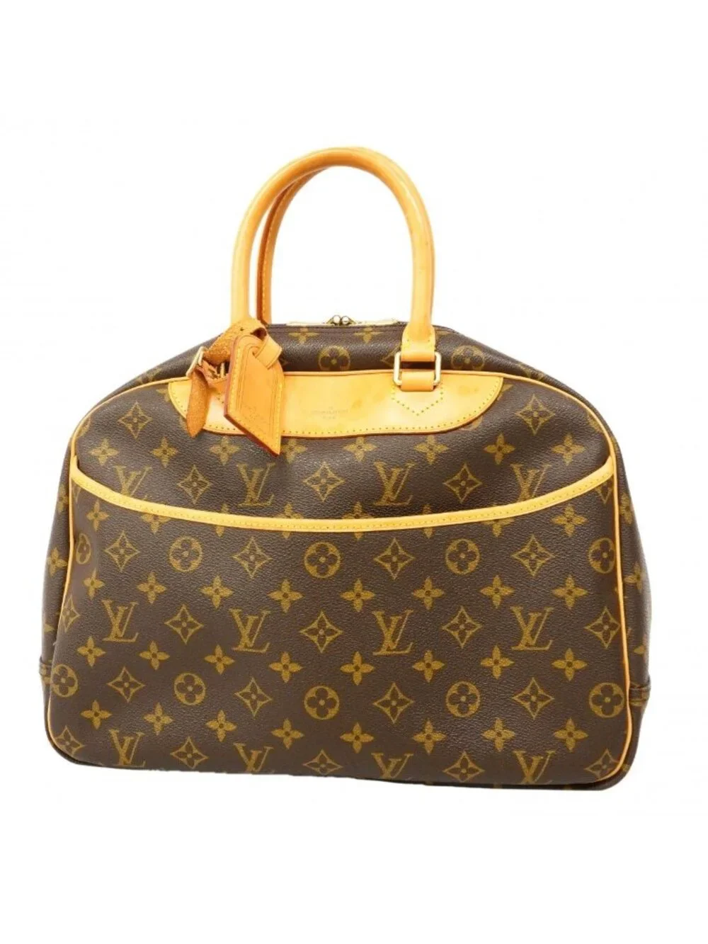 Louis Vuitton Handbag Monogram Deauville Brown